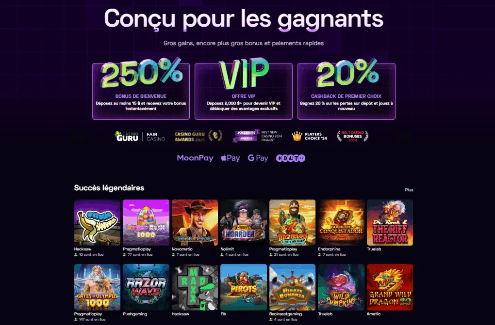 Immerion Casino Accueil